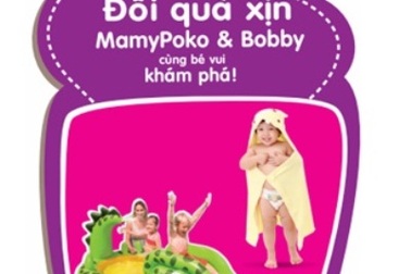 “Đổi quà xịn MamyPoko&Bobby, cùng bé vui khám phá”