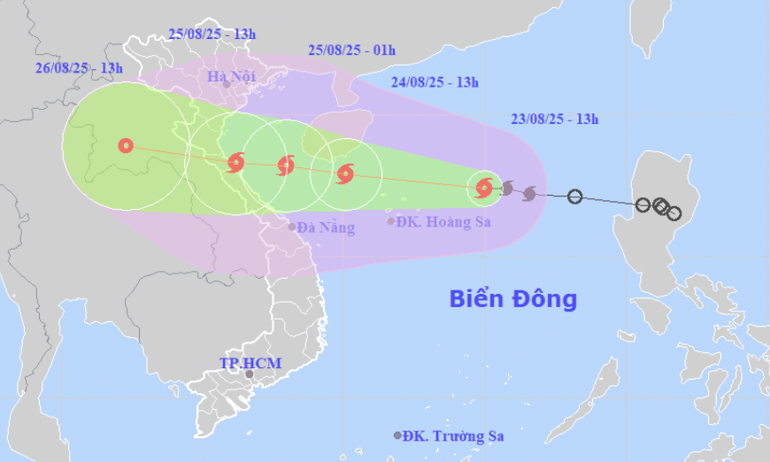 Vì sao bão số 5 liên tục tăng cấp? - 1