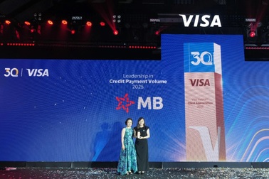 MB nhận 4 giải thưởng từ Visa