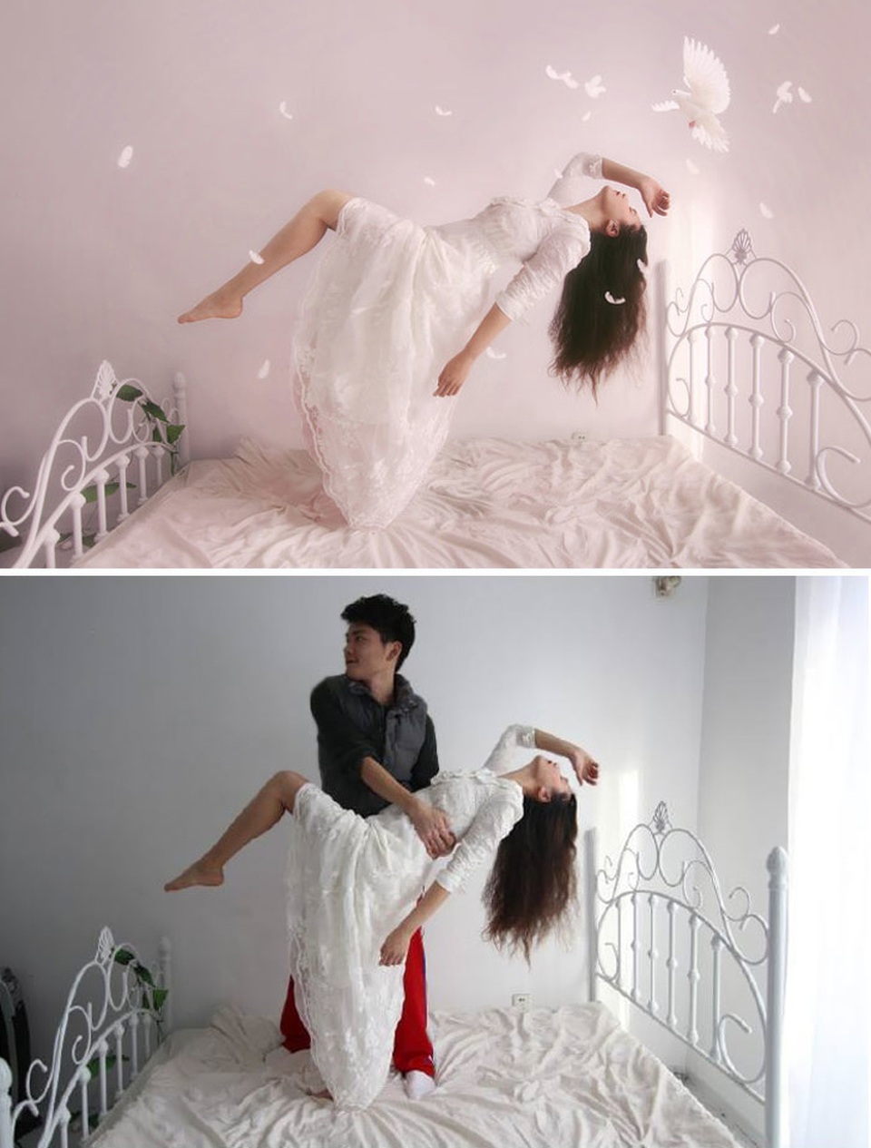 Hậu trường hài hước của những bức ảnh đẹp lung linh trên mạng - 7 Hậu trường hài hước của những bức ảnh đẹp lung linh trên mạng - 7
