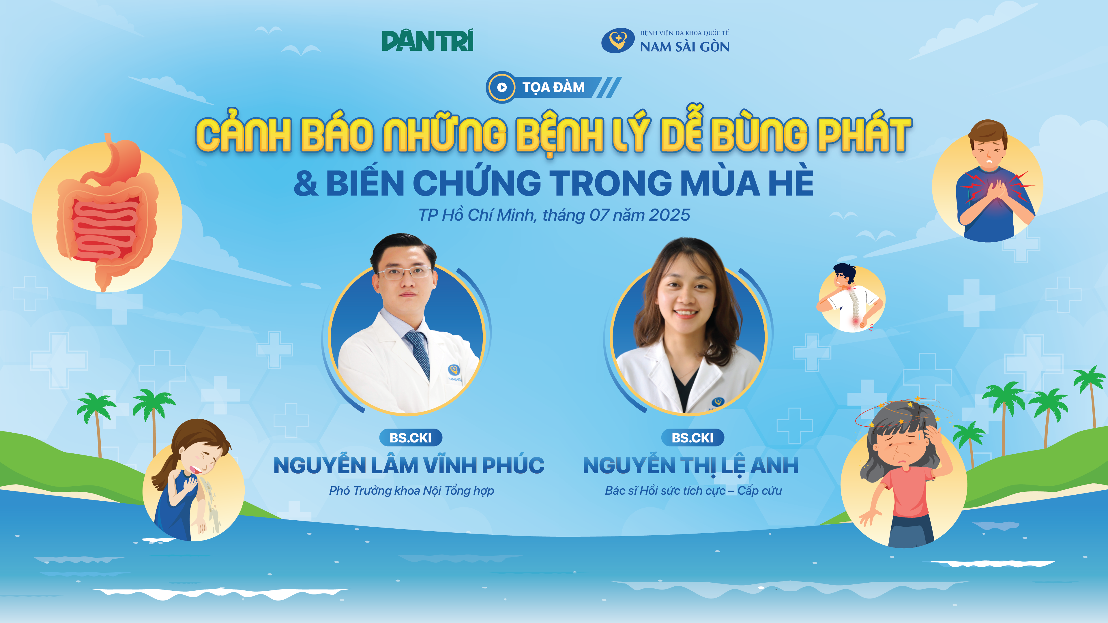 Cảnh báo những bệnh lý dễ bùng phát và gây biến chứng nặng trong mùa hè - 1
