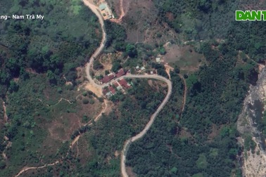 Trà Leng trước và sau vụ sạt lở kinh hoàng