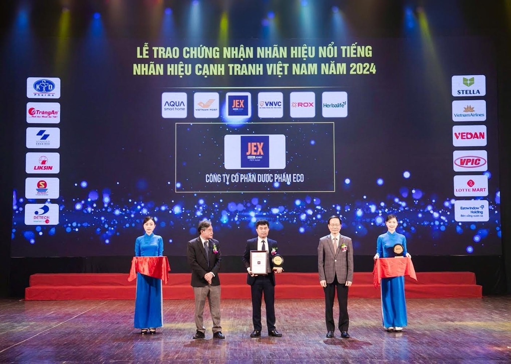 JEX vào Top 10 nhãn hiệu nổi tiếng Việt Nam năm 2024 - 1 JEX vào Top 10 nhãn hiệu nổi tiếng Việt Nam năm 2024 - 1