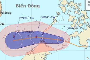 Áp thấp nhiệt đới mạnh thành bão trên biển