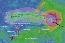 Hai kịch bản tác động đến nước ta của siêu bão Ragasa
