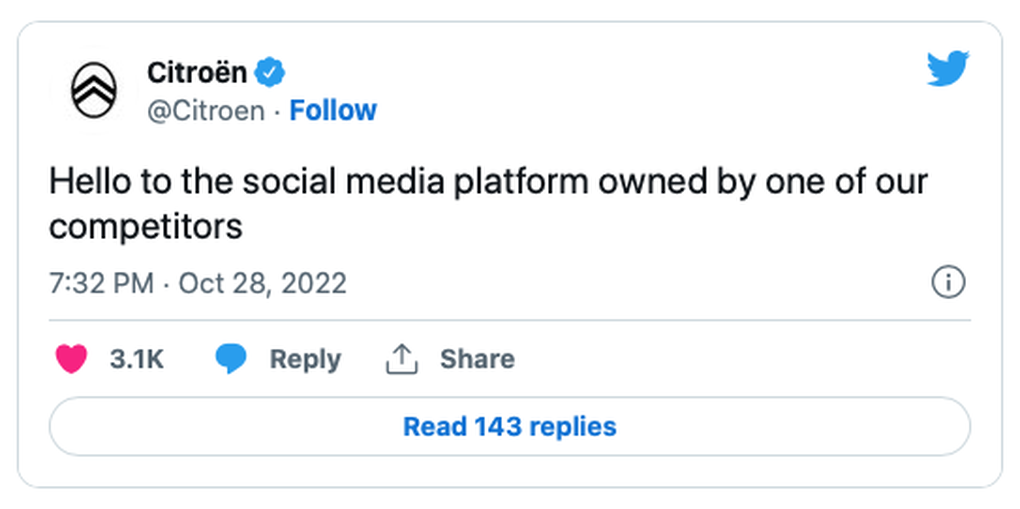 Một hãng ô tô dừng quảng cáo trên Twitter vì động thái mới của Elon Musk - 2 Một hãng ô tô dừng quảng cáo trên Twitter vì động thái mới của Elon Musk - 2