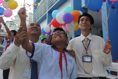 TPHCM: Chỉ đại diện học sinh lớp dự lễ khai giảng