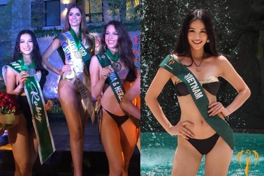 Mỹ nhân Việt đoạt Huy chương Bạc phần thi bikini tại Miss Earth 2018