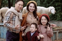 MC Mỹ Lan VTV hiếm hoi khoe chồng và hai con sau 10 năm kết hôn