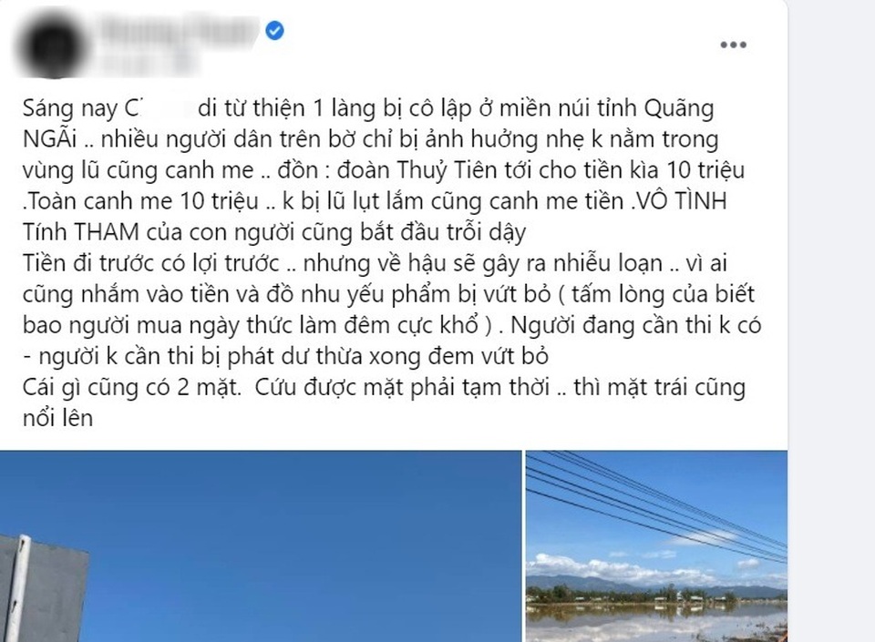Người dân Quảng Ngãi bức xúc phản ứng thông tin “canh me tiền từ thiện” - 1 Người dân Quảng Ngãi bức xúc phản ứng thông tin “canh me tiền từ thiện” - 1