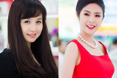 Hoa hậu Ngọc Hân - diễn viên Vi Cầm thử mỹ phẩm Nhật Bản