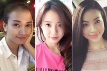 Những sao Việt mặt mộc vẫn xinh lung linh