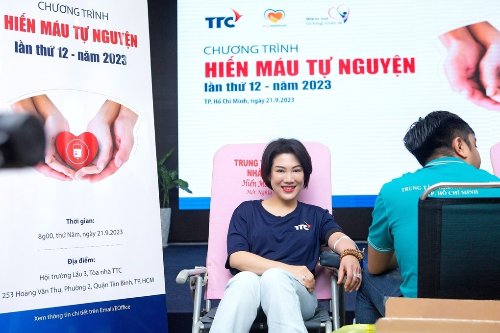 Tập đoàn TTC tổ chức ngày hội hiến máu Niềm vui từ lòng nhân ái - 1 Tập đoàn TTC tổ chức ngày hội hiến máu Niềm vui từ lòng nhân ái - 1