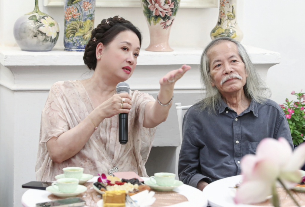 Nhà sưu tập Thúy Anh đưa 18 bức tranh sen từ Paris về Việt Nam trưng bày - 1 Nhà sưu tập Thúy Anh đưa 18 bức tranh sen từ Paris về Việt Nam trưng bày - 1