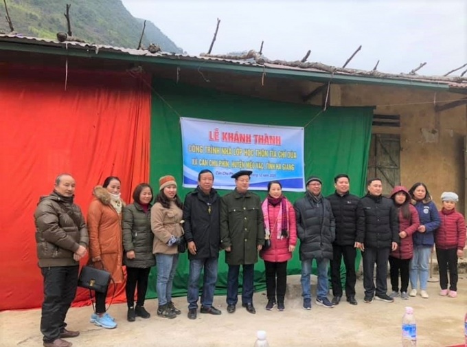 Ngôi trường cũ chuẩn bị nhường chỗ cho ngôi trường mới ở thôn Tỉa Chí Đùa, xã Cán Chu Phìn, huyện Mèo Vạc, tỉnh Hà Giang.