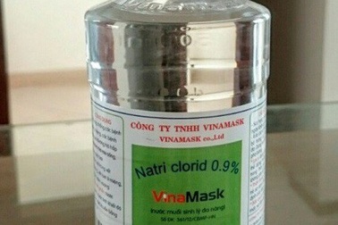 Thu hồi nước muối sinh lý vì vi phạm giới hạn vi sinh vật trong sản phẩm