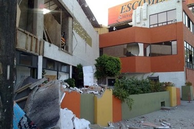 Động đất 7,2 độ ở Mexico, 2 người chết, 100 người bị thương