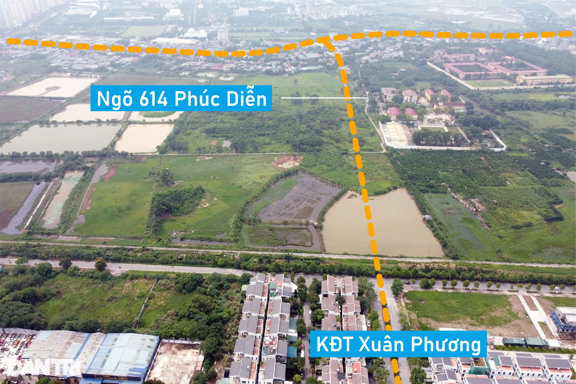 Hàng loạt tuyến đường kết nối khu đô thị nghìn tỷ đồng phía tây Hà Nội - 19 Hàng loạt tuyến đường kết nối khu đô thị nghìn tỷ đồng phía tây Hà Nội - 19