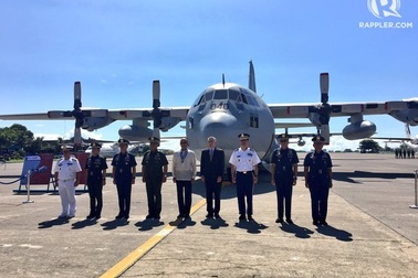 Mỹ bàn giao máy bay vận tải quân sự C-130 cho Philippines