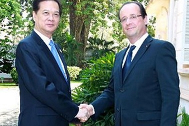  Thủ tướng tiếp các nhà lãnh đạo tham dự ASEM 9