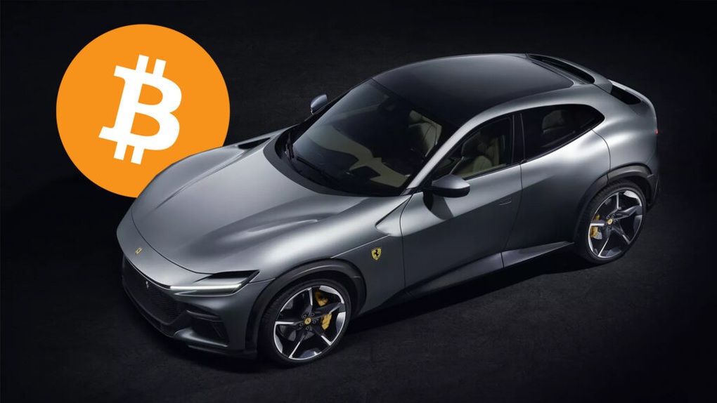 Có thể dùng Bitcoin và các loại tiền ảo để mua siêu xe Ferrari - 1