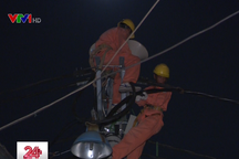 Thợ điện Thủ đô trắng đêm khôi phục sự cố do quá tải