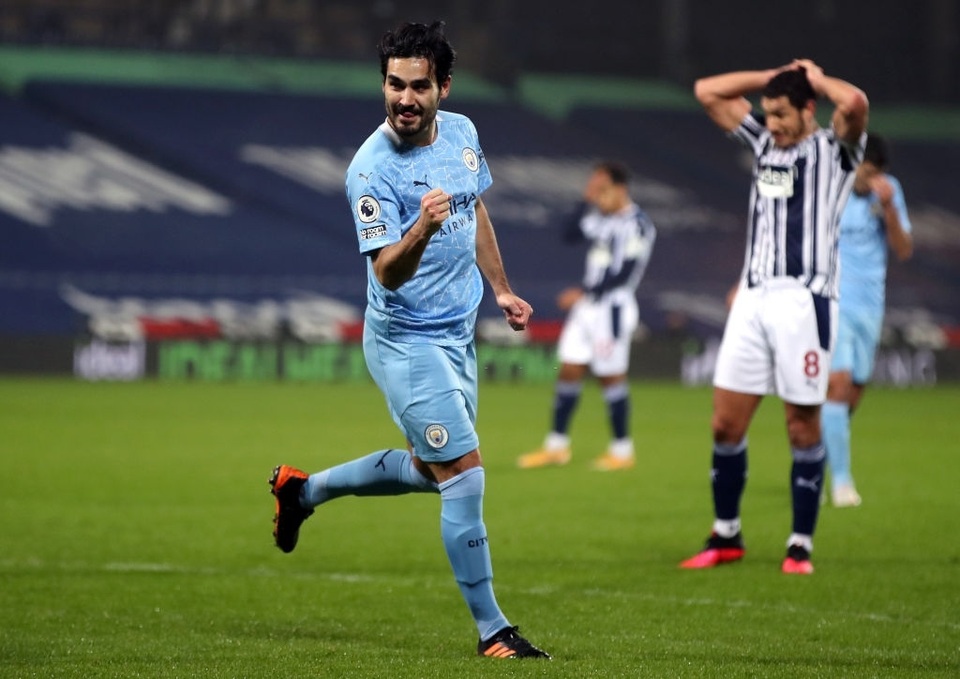 Thắng West Brom 5 sao, Man City vượt lên trên Man Utd - 3 Thắng West Brom 5 sao, Man City vượt lên trên Man Utd - 3