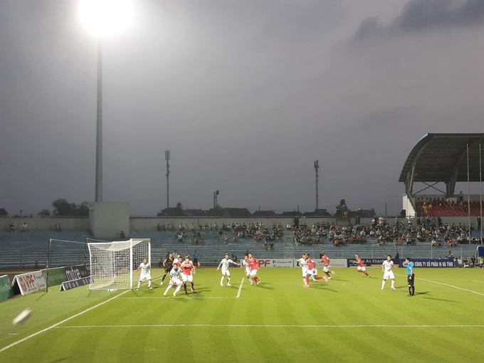 Hồng Lĩnh Hà Tĩnh gặp Sài Gòn FC, đội nào thua sẽ đứng trươc nguy cơ xuống hạng - Ảnh 1.