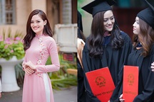 Thùy Anh “Bộ tứ 10A8” trưởng thành trong bộ ảnh kỷ yếu