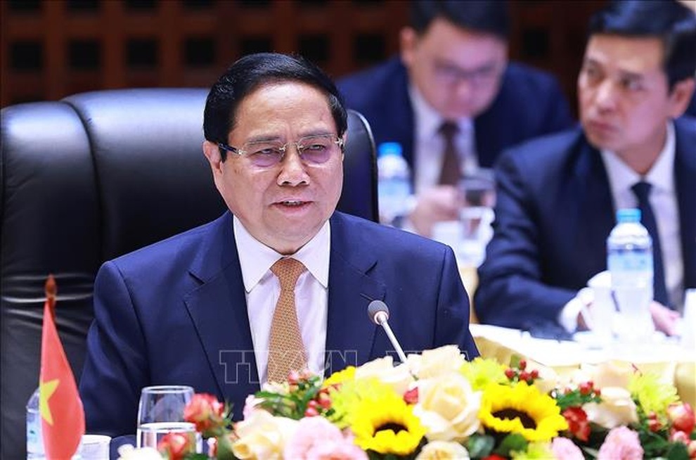 Thủ tướng Phạm Minh Chính và Thủ tướng Lào đồng chủ trì Kỳ họp lần 47 Ủy ban liên Chính phủ Việt Nam - Lào - 3 Thủ tướng Phạm Minh Chính và Thủ tướng Lào đồng chủ trì Kỳ họp lần 47 Ủy ban liên Chính phủ Việt Nam - Lào - 3