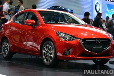 Cận cảnh xe Mazda2 phiên bản sedan mới ra mắt