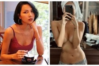 Siêu mẫu Minh Triệu “đốt mắt” với ảnh bán nude táo bạo