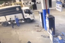 Công an truy đuổi hơn 20km bắt kẻ trộm xe máy