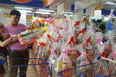 Thị trường giỏ quà Tết: Sản phẩm thuần Việt “lên ngôi”