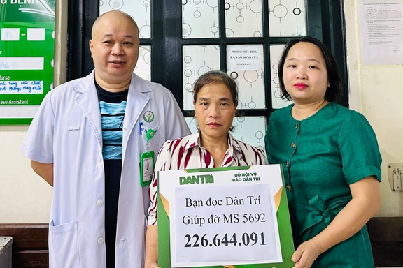 Hơn 326 triệu đồng tiếp sức người mẹ từng bất lực nhìn chồng con nguy kịch