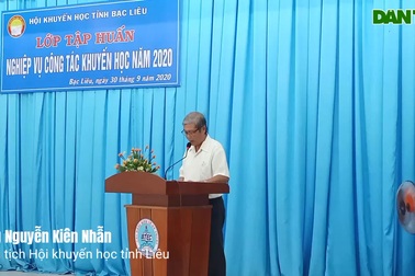 Chủ tịch Hội Khuyến học Bạc Liêu nêu tầm quan trọng công tác khuyến học