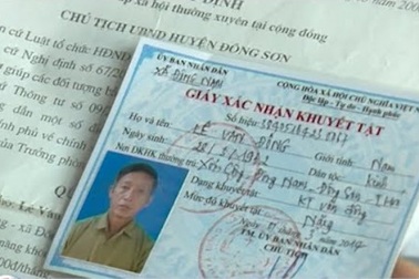 Để người khuyết tật phải đóng quỹ văn hóa, Chủ tịch xã bị phê bình