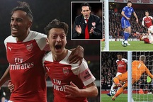 Ngược dòng hạ Leicester, Arsenal nối dài mạch chiến thắng lên bảy trận