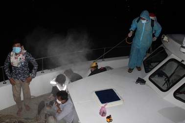 Phát hiện 6 người nhập cảnh trái phép từ Campuchia bằng đường biển