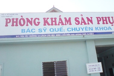 Một thai phụ mất con sau khi khám tại phòng khám tư