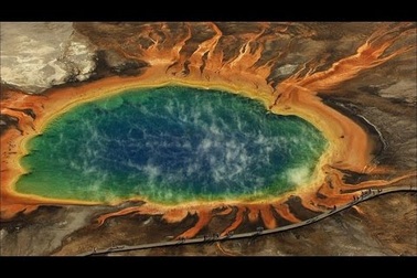 Cảnh đẹp hồ nước nóng lớn nhất nước Mỹ