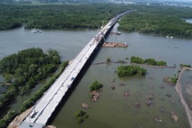 Hợp long cầu 720 tỷ đồng trên cao tốc Bến Lức - Long Thành đoạn Đồng Nai