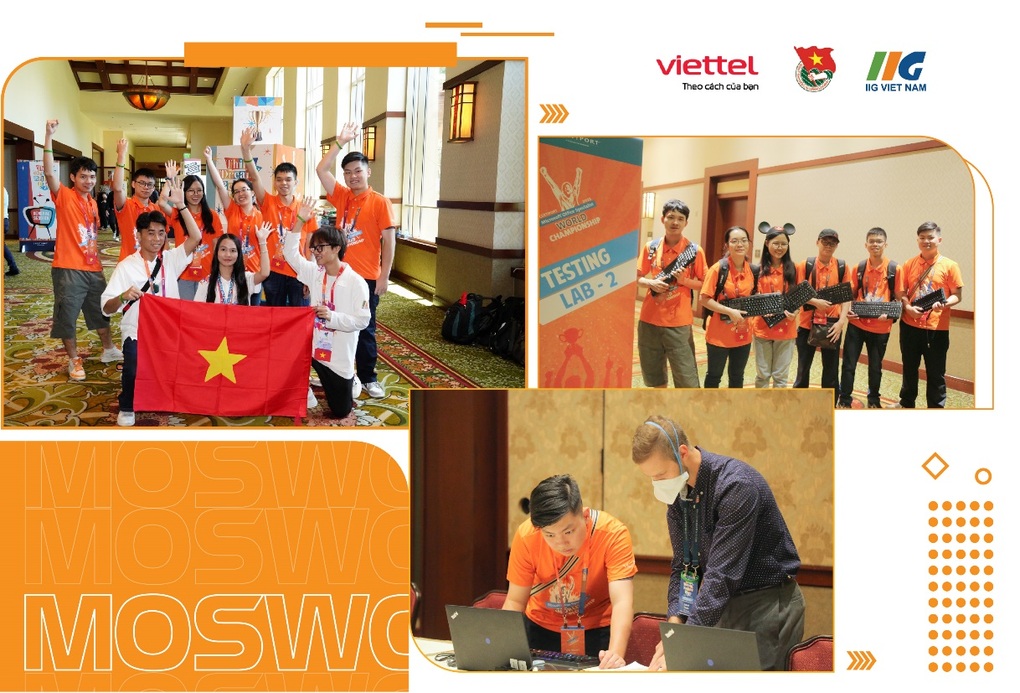 Đội tuyển MOSWC Việt Nam thi đấu hết mình tại VCK Thế giới mùa giải 2022 tại Mỹ - 1 Đội tuyển MOSWC Việt Nam thi đấu hết mình tại VCK Thế giới mùa giải 2022 tại Mỹ - 1