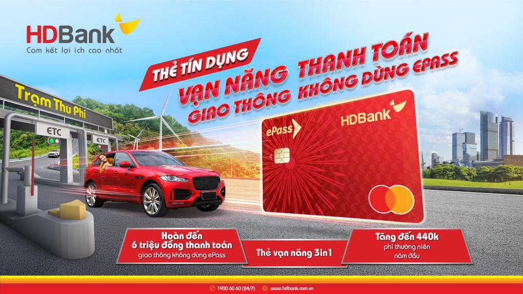 HDBank ePass 3in1 - Trợ thủ đa năng cùng xế yêu trên mọi hành trình - 1 HDBank ePass 3in1 - Trợ thủ đa năng cùng xế yêu trên mọi hành trình - 1