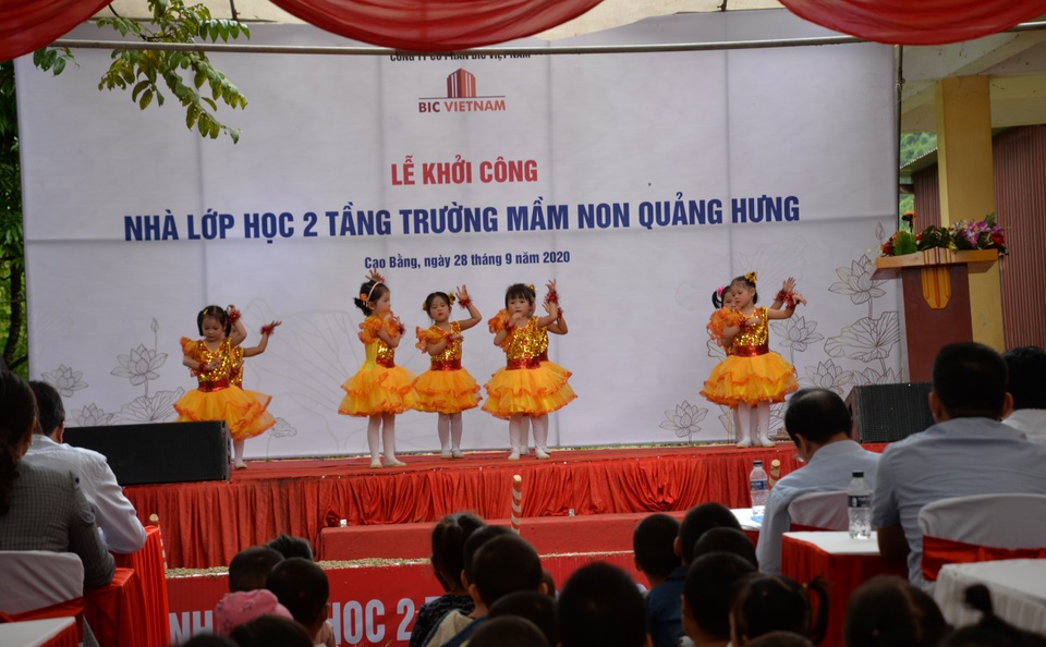 BIC Việt Nam tài trợ xây dựng trường mầm non Quảng Hưng - 2 BIC Việt Nam tài trợ xây dựng trường mầm non Quảng Hưng - 2