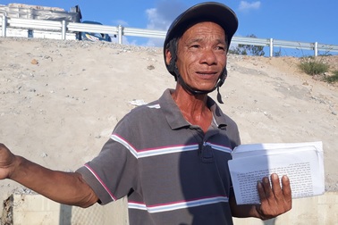 Lão nông 4 năm kiên trì tố nhà thầu cao tốc Đà Nẵng - Quảng Ngãi thi công gian dối