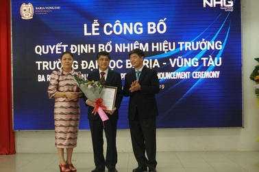 Trường Đại học Bà Rịa - Vũng Tàu (BVU) có hiệu trưởng mới