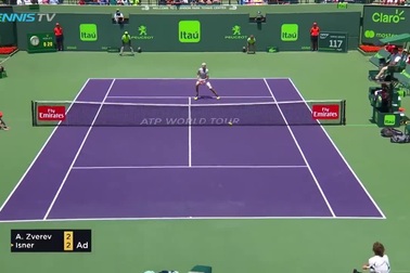 Đánh bại Zverev, Isner thành tân vương của Miami Open