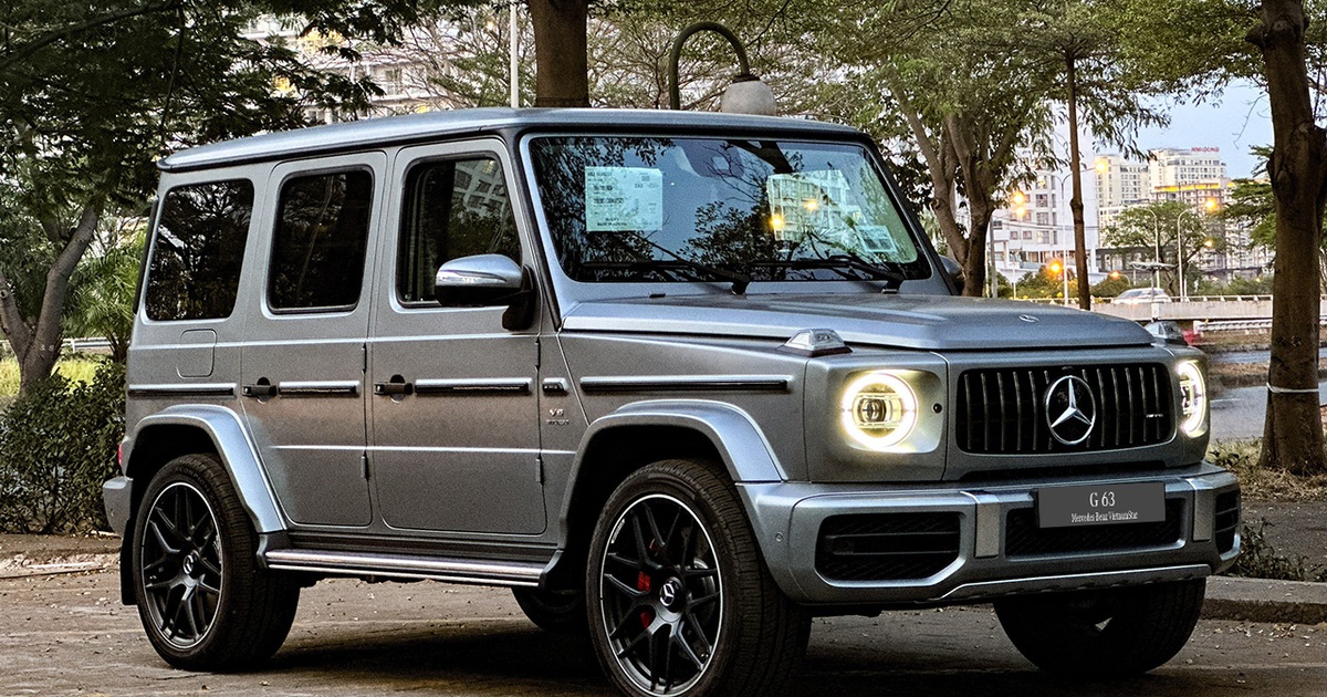 Mercedes G63 chính hãng giảm giá hơn nửa tỷ đồng trước tháng Ngâu | Báo Dân  trí