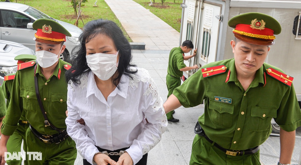 Vụ nâng khống giá cây xanh ở Hà Nội: Cận cảnh dẫn giải các bị cáo đến tòa - 7